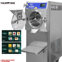 160l/H 10 Programma 'S Met Fabriek Verkopen Commerciële Hoge Kwaliteit Gelato Ijs Hard Ijs Machine