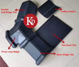 Baldosas planas de cerámica para techo, azulejos lisos de alta calidad para Hotel, apartamento, Color azul - Product Image 5