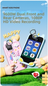 กล้องดิจิตอลเด็ก Jumon ของเล่นพกพา ชาร์จไฟได้ ถ่ายรูป เล่นเพลง MP3 หน้าจอ 2.36 นิ้ว CMOS พร้อมเกมส์ - Product Image 2