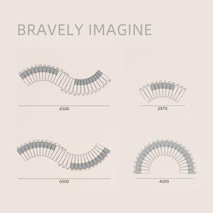 Sofá modular de cuero con elementos famosos, mueble de ds-600 grande y sin fin, en forma de s - Product Image 4