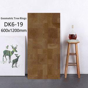 Carreaux en céramique ACCENTS de style européen, résistants aux acides, faciles à nettoyer, aspect bois rustique, pour chambre, villa, salle à manger - Product Image 6