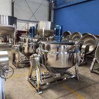 Huashang Custom RVS gejackete ketel met automatische planeetmenger en elektrische verwarming