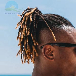 Extensions de cheveux humains indiens, locs solides et ombrés 1b 30, deux tons, <span class=keywords><strong>dreadlocks</strong></span> artificielles au crochet pour hommes et femmes - Product Image 6