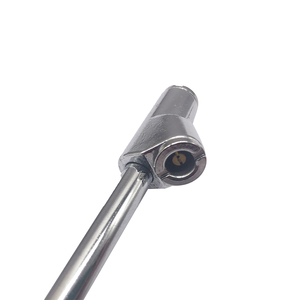 เกจวัดแรงดันลมยางแบบดิจิตอล <span class=keywords><strong>230</strong></span> <span class=keywords><strong>PSI</strong></span> สำหรับงานหนัก หัวคู่ ทำจากสแตนเลส สำหรับรถบรรทุกและรถบ้าน พร้อมจอ LCD แบบมีไฟพื้นหลังและไฟฉาย - Product Image 5