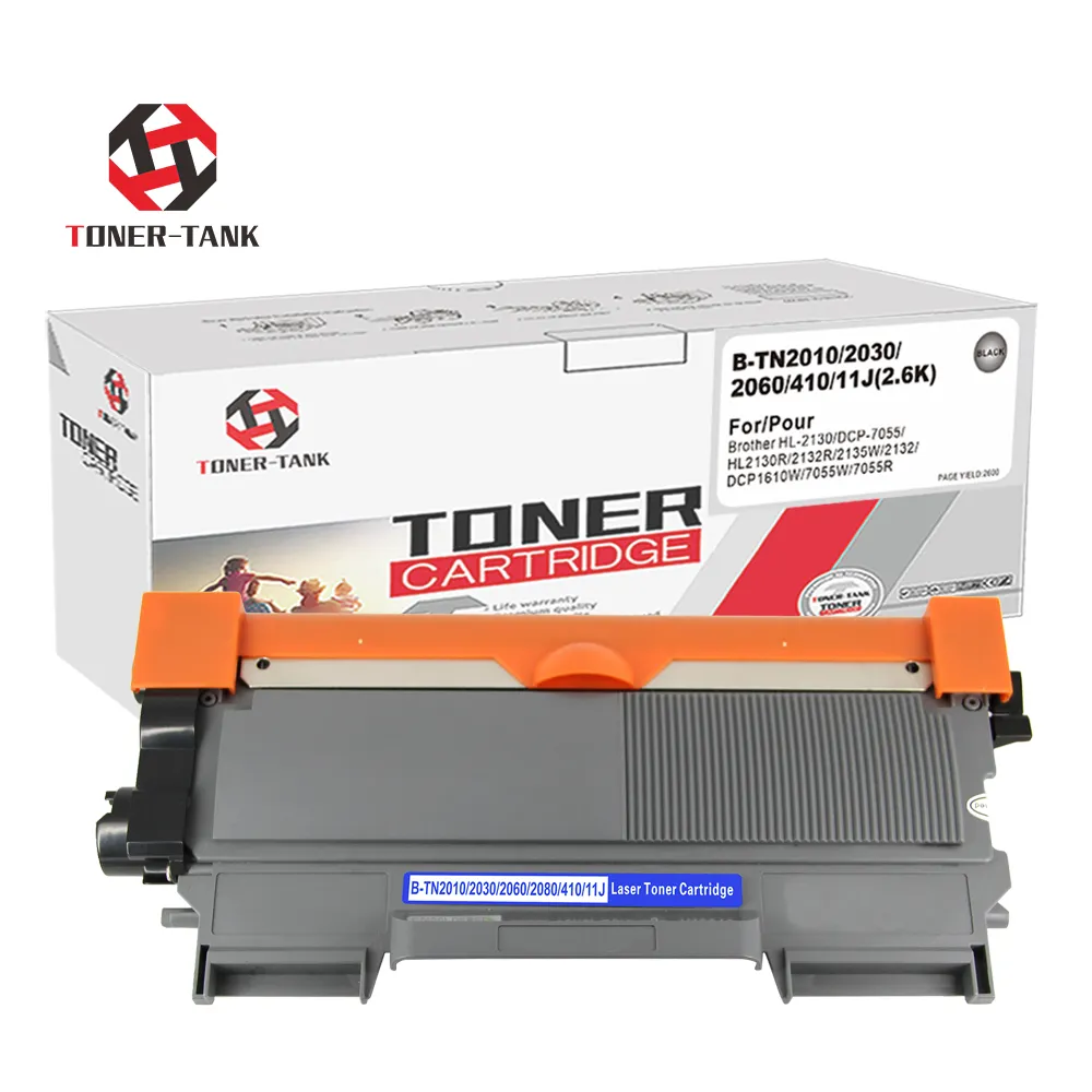 TONER-TANK uyumlu TN2010 TN2030 TN2060 TN410 TN11J TN 2010 lazer brother toner kartuşu HL-2130 DCP-7055 yazıcı için