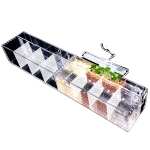 Acuario de Lujo para Barra - Pecera de Vidrio Personalizada para Uso Comercial/Doméstico, Moderna Vitrina de Agua - Product Image 2