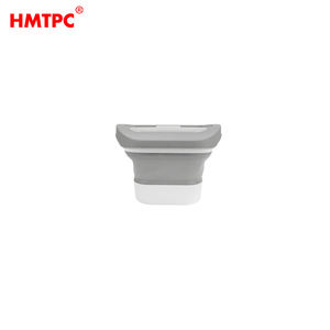 Cubo Plegable Portátil de Material TPR de Alta Calidad para Almacenamiento de Comida para Mascotas, Pequeño, Ajustable, Duradero, Material de Grado Alimenticio para Perros y <span class=keywords><strong>Gatos</strong></span> - Product Image 1