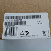 Nuevo Módulo Terminal Siemens 6ES7151-1BA02-0AB0 SIMATIC DP Connection ET200S 100% Original con Velocidad de Transmisión de hasta 12 Mbit/s