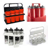 Fabricant d'accessoires de hockey Pro 750ml 1000ml bouteille d'eau de sport de forme différente de couleur avec paille facile à presser pour hockey