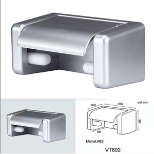 Porte-papier toilette en plastique Weidejia - Aucun perçage requis pour les toilettes et salles de bain - Porte-papier toilette et porte-serviettes - Product Image 3