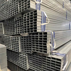 Tubes carrés en acier galvanisé 20x20 <span class=keywords><strong>25x25</strong></span> 40x40 50x50 60x60 - Product Image 4