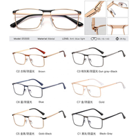 Ventes en gros de montures optiques pour hommes, lunettes anti-lumière bleue, lunettes bloquant la lumière bleue pour ordinateur, pour hommes