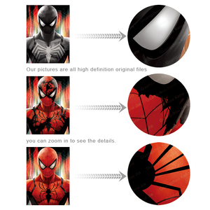 Affiches 3D lenticulaires personnalisées en gros à effet de mouvement changeant, super-héros Marvel <span class=keywords><strong>Avengers</strong></span> Spiderman, <span class=keywords><strong>affiche</strong></span> lenticulaire 3D - Product Image 3