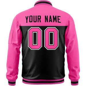 Veste universitaire personnalisée FOXA unisexe pour adulte, légère, respirante, en polyester, style baseball, grande taille - Product Image 2