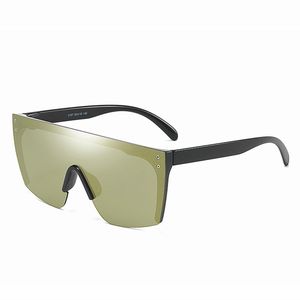 DL แว่นตากันแดดกีฬาดีไซเนอร์แฟชั่นสำหรับผู้ชายแว่นกันแดดทรงแบนด้านบนแว่นตากอล์ฟแว่นกันแดดขนาดใหญ่สำหรับขับรถขี่จักรยาน - Product Image 3