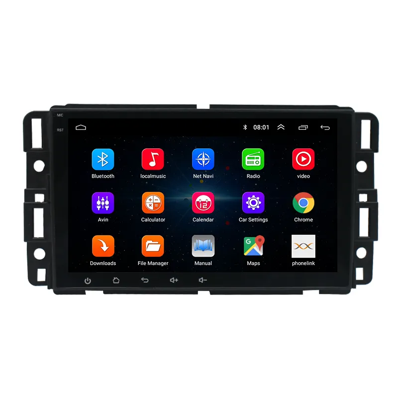 Für Chevrolet Van Espresso 2008-2011 Radio Hea dunit Gerät Double 2 Din Quad Octa-Core Android Auto Stereo GPS Navigation Carplay