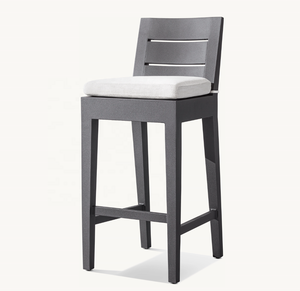 Conjunto de Muebles de Aluminio Hechos a Mano para Exteriores, Modernos y de Lujo, para Patio, Jardín, Hotel, <span class=keywords><strong>Playa</strong></span>, Piscina, Bar, Barra de Bar - Product Image 2