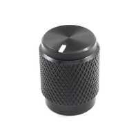 Tour CNC boutons de commande de Volume Audio bouton de commutation rotatif électrique en aluminium, boutons moletés en laiton et aluminium