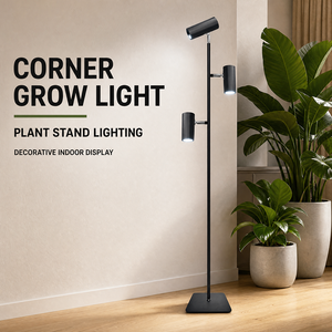 Corner Plant <b>Stand</b> With Grow Lights Decorative Corner Grow Light Indoor Plant Display Home Decor Commercial Wholesale - Product Image 1
