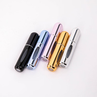 Mini Vaporisateur de Parfum Échantillon Gratuit, Flacon de Parfum de Voyage Compact Rechargeable 5ml