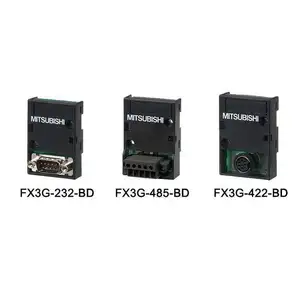 FX3U-422-BD RS232 RS422串行通信扩展板可编程控制器通信板FX3U功能fx3u-422-bd扩展板