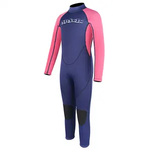 Roupa de mergulho de surf de neoprene de pele lisa de manga longa de 3 mm personalizada 43 roupa de mergulho para triatlo