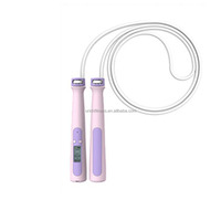 Cuerda de Saltar Profesional para Entrenamiento de Boxeo, con Sensor Electrónico de Peso, Carga USB, Longitud de 2.8 m