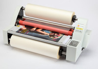 Laminateur à rouleaux chauffant de bureau V350 format A3, simple et double face, chaud et froid