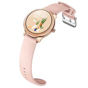 Nouvelle montre connectée V33 <span class=keywords><strong>2022</strong></span> BT pour femme, avec appels, acier or Rose, fréquence cardiaque, pression artérielle, moniteur d'oxygène, fonction féminine - Product Image 3