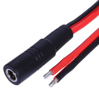 Kabel Ekstensi Daya DC 12V dengan Colokan Betina 2.1x5.5mm 2.5x5.5mm untuk Berbagai Perangkat