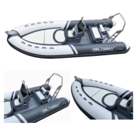 Nouveau design, mini-bateau pneumatique pour 9 personnes avec moteur hors-bord1