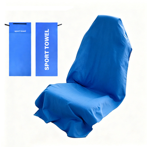 Housse de siège de voiture antidérapante à séchage rapide en microfibre, protège-siège sport - Product Image 2