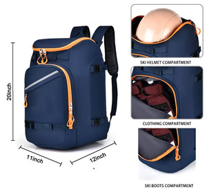 Muestra Gratuita de Bolsa de Esquí Personalizada, Bolsa Impermeable para Snowboard, Mochila de Senderismo de 55L, Mochila de Viaje Aérea, Casco, Esquís, Botas de Snowboard - Product Image 5