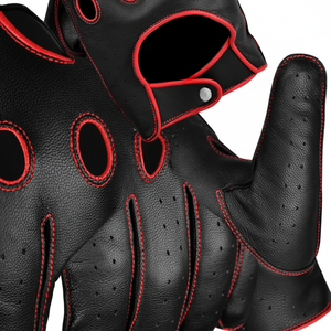 Gants de conduite en cuir légers, durables et élégants toutes saisons Caractéristique imperméable pour la conduite en ville ou les escapades de week-end - Product Image 1