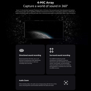 สมาร์ทโฟน 14 Ultra 5G หน่วยความจำ 16GB+512GB หน้าจอ 6.67 นิ้ว MIUI 14 ชิปประมวลผล MediaTek Dimensity Octa Core ความถี่รีเฟรช 120Hz - Product Image 2