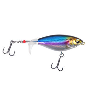 Leurre de pêche pour la basse, leurre plopping avec queue rotative flottante pour la basse, la truite, leurre de surface pour l'eau douce et l'eau salée - Product Image 5
