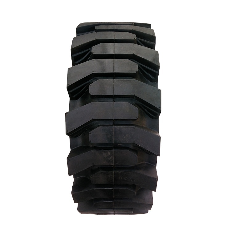 Factory Supply 12-16.5 Solid Skid Steer Tire Industrial Loader Tire