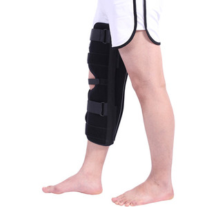 Penopang lutut ortopedi aluminium, penyangga penstabil kaki imobilisasi untuk terapi fisik - Product Image 3