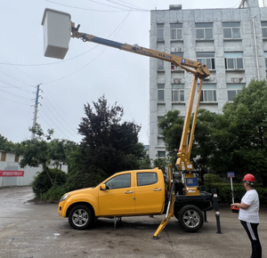 7 м пикап воздушная Рабочая платформа грузовой ящик подъемное ведро из алюминиевого сплава для продажи - Product Image 2