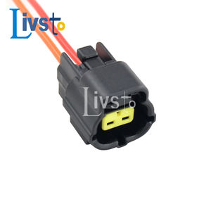 2-poliges Buchsen gehäuse Wasserdichter Auto-Kabelbaum stecker 174352-2 DJ70216Y-1.8-21 - Product Image 1