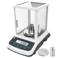 Balance numérique de haute précision 1 mg, balance de laboratoire portable pour bijoux