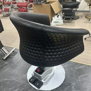 Silla de barbero eléctrica con elevación, mobiliario de salón, equipo eléctrico de masaje y peluquería, silla de estilismo para barbería - Product Image 4