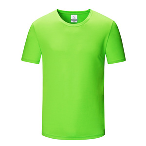 Camiseta de Secado Rápido, Talla Estadounidense, Cuello Redondo, Manga Corta, Color Sólido, Deportiva, para Maratón, Personalizable - Product Image 4