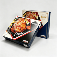 Boîtes pour viande congelée - Emballage en carton blanc pour aliments congelés, tartes, nuggets, repas
