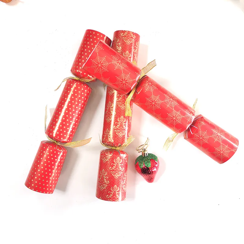 Commercio all'ingrosso Su Ordinazione di Vuoto di Lusso Della Caramella Cracker Cracker di Vacanze Di Natale
