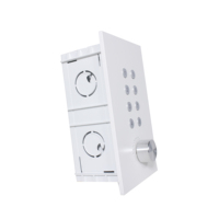 Panel de Control de Pared con Protocolo UDP y Procesador de Audio DSP, con 8 Botones y 1 Perilla Giratoria