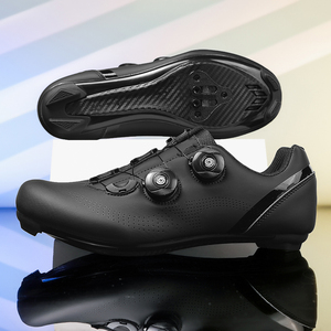 Último Diseño <span class=keywords><strong>Zapatillas</strong></span> de Ciclismo <span class=keywords><strong>MTB</strong></span> para Hombre Autoblocantes para Calas Forro de Malla Suela de Goma Toda Estación - Product Image 2