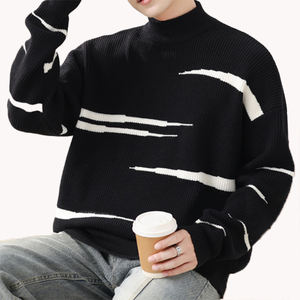 Suéter Versátil para Hombre, Estilo Informal, Tejido Holgado, Personalizable, Primavera-Otoño, Suéter Informal, Suéter Versátil para Hombre - Product Image 3