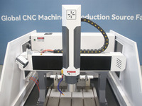 Facilité d'utilisation Mini fraiseuse de métal de bureau pour cuivre aluminium acier fer acier inoxydable ATC CNC métal routeur Machine