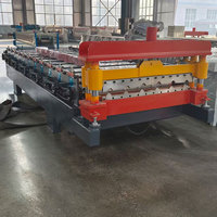 Machine de formage de panneaux de toiture monocouche 840, machine de fabrication de tôles de toiture, profilés IBR, formage à froid